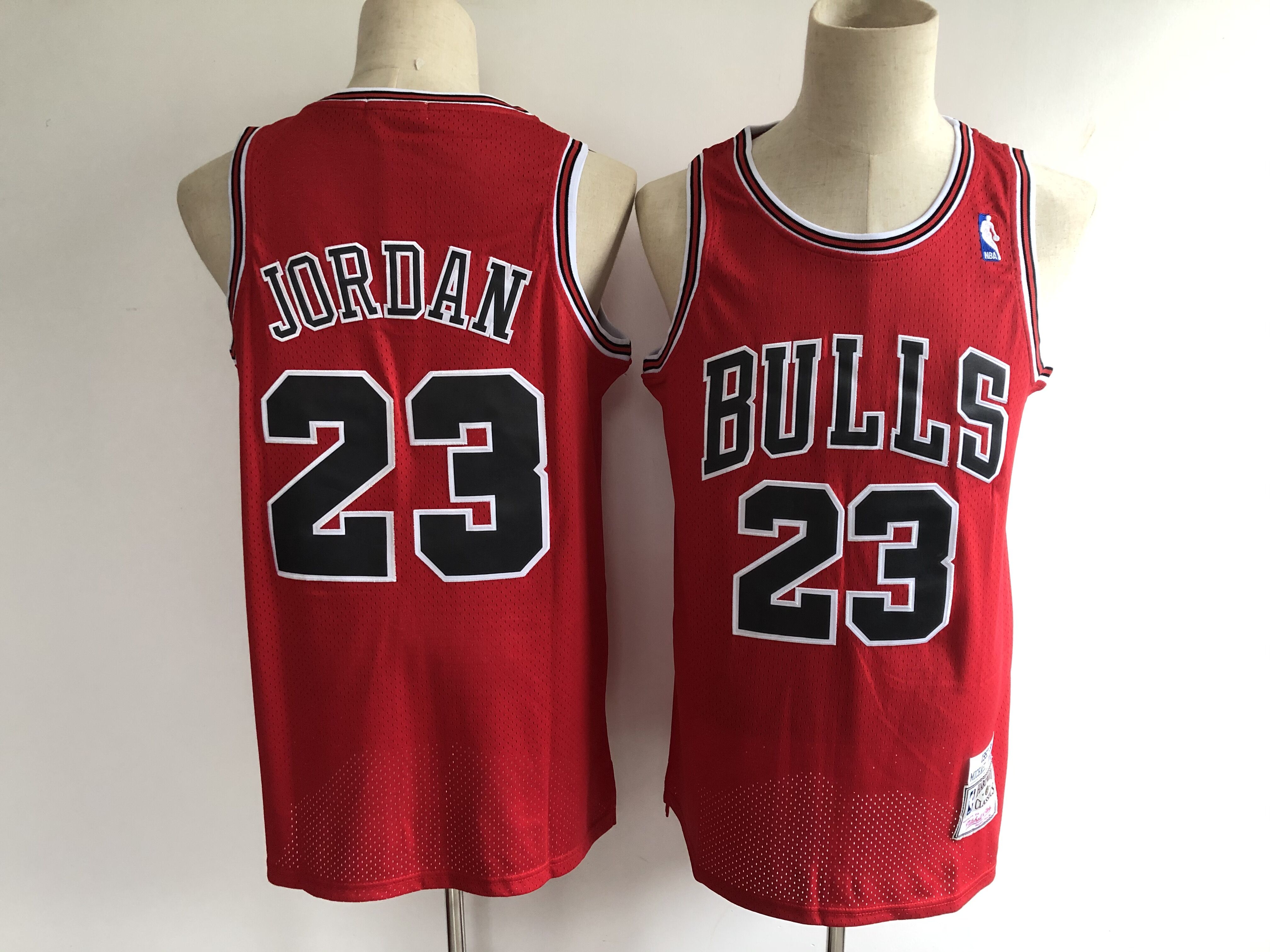 2020 Men Chicago Bulls #23 Jordan red Stitched NBA Jersey